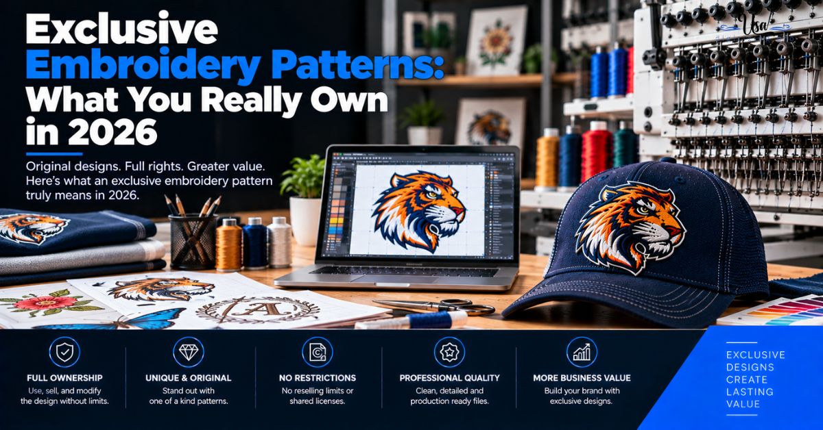 Exclusive Embroidery Patterns What You Really Own