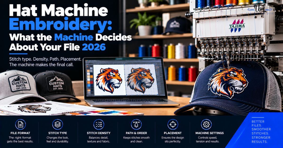 Hat Machine Embroidery What the Machine Decides About Your File