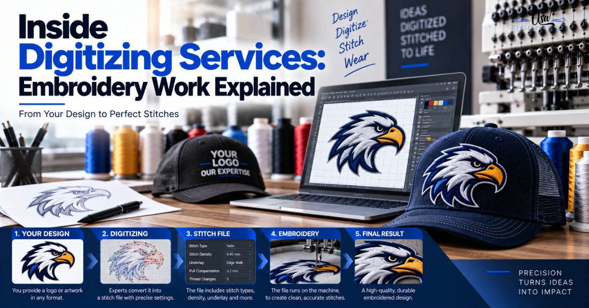 Inside Digitizing Services: Embroidery Decisions Explained