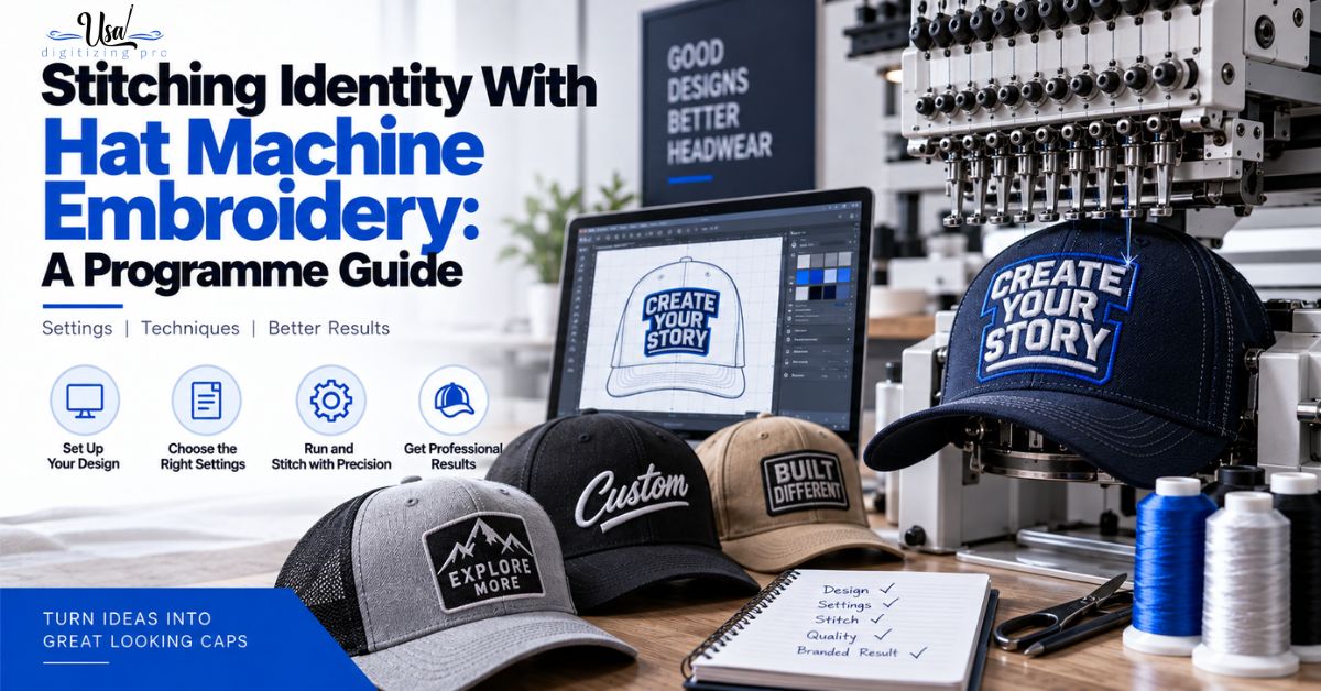 Stitching Identity With Hat Machine Embroidery: A Programme Guide 2026