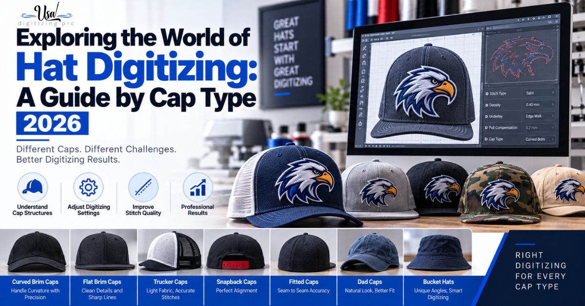 Exploring the World of Hat Digitizing: A Guide by Cap Type 2026