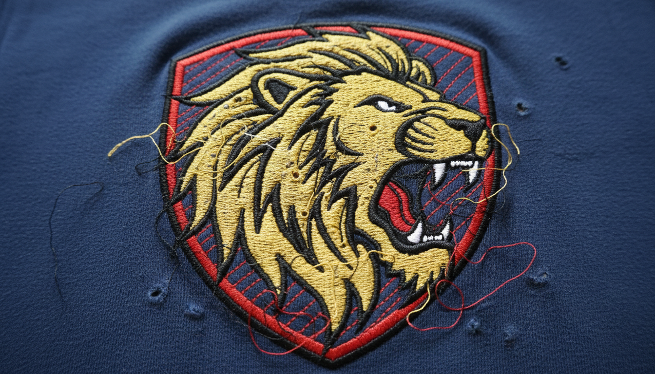 poor embroidery digitizing example