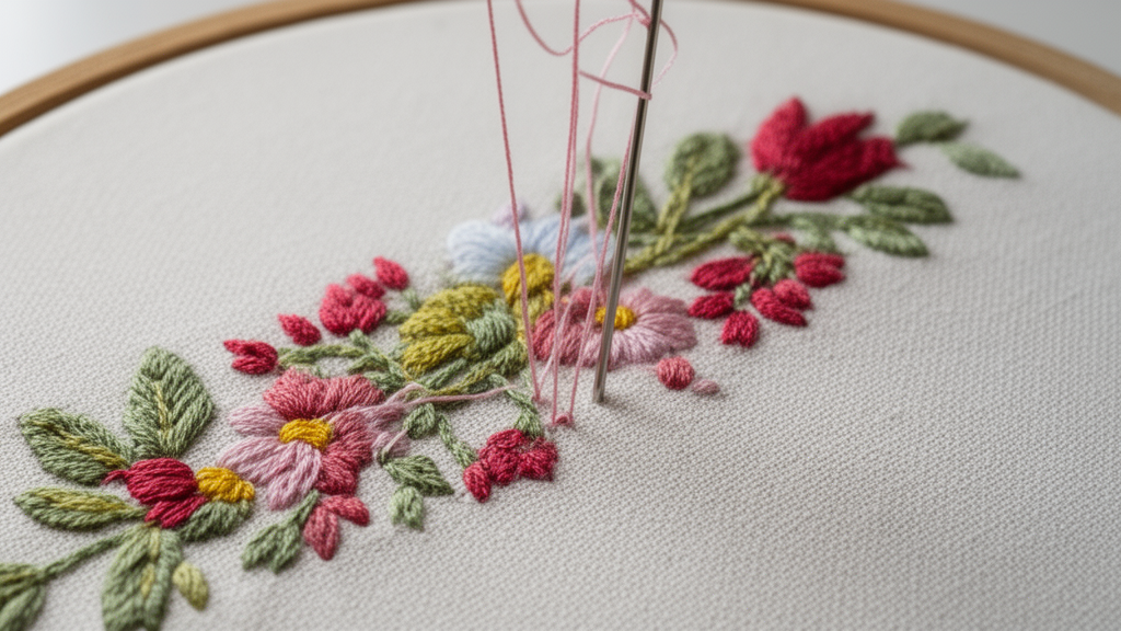 embroidery machine tension problems digitizing example