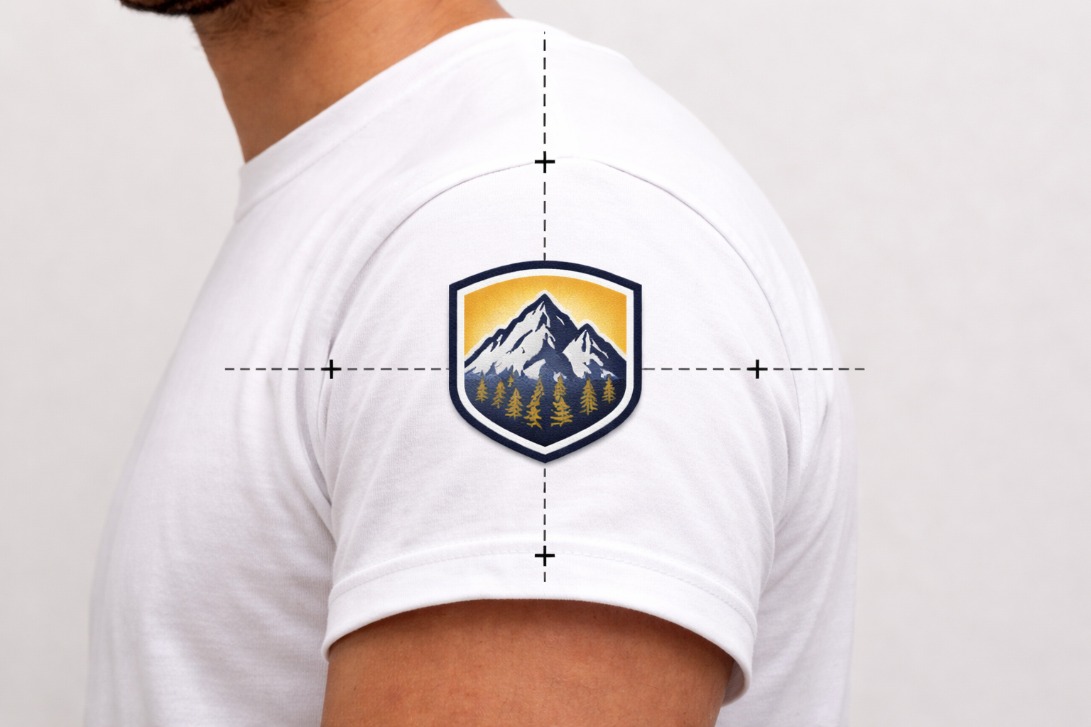 sleeve logo embroidery placement tips
