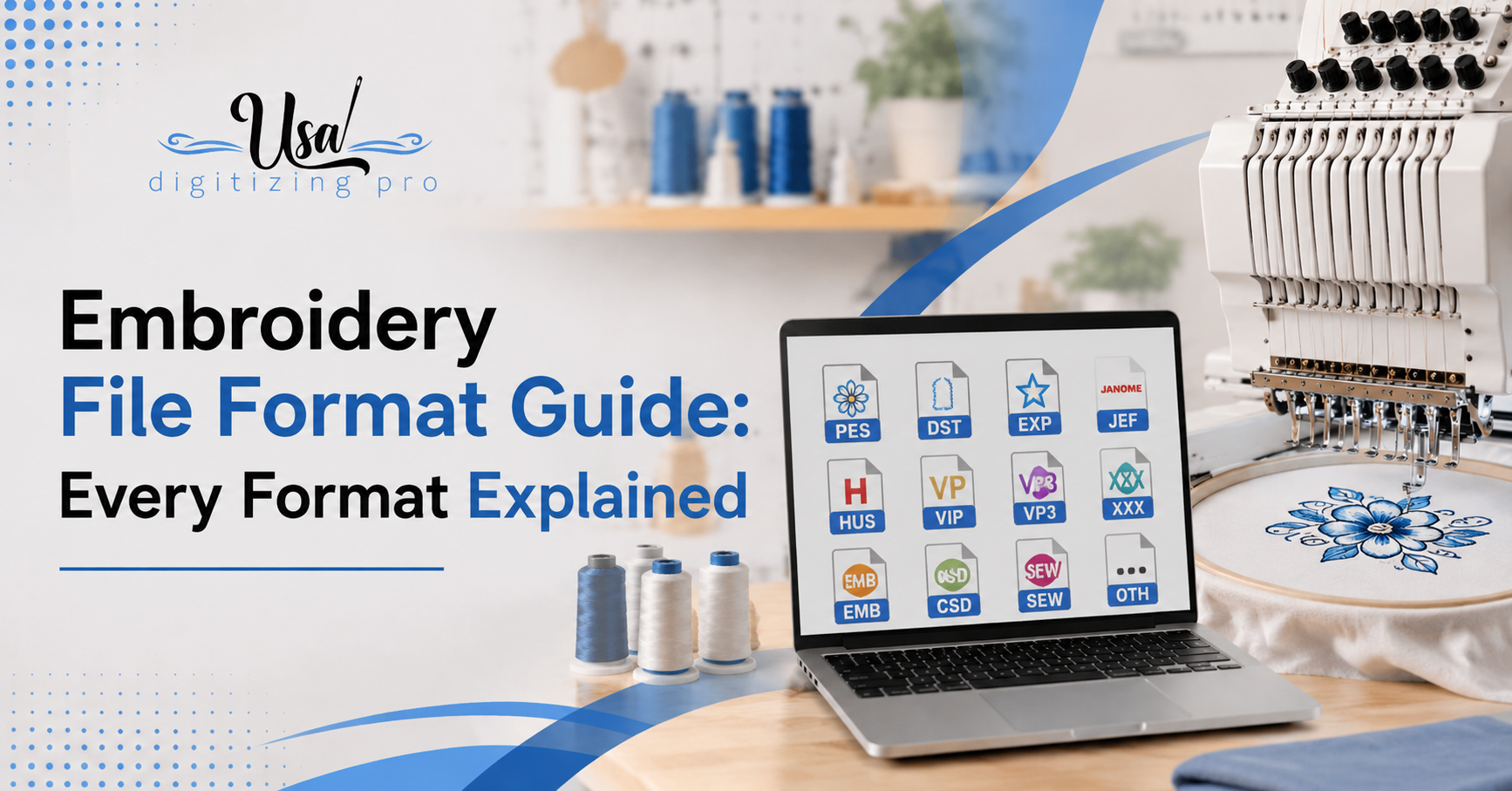 Embroidery File Format Guide: Every Format Explained by Machine Brand