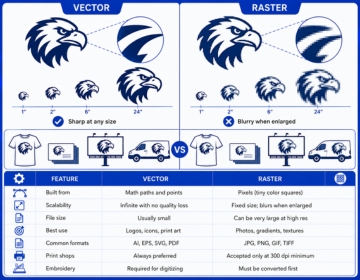 Vector vs Raster: The Practical Difference