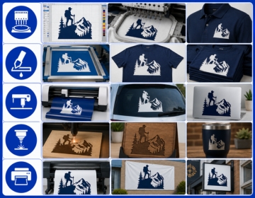Where Silhouette Art Gets Used