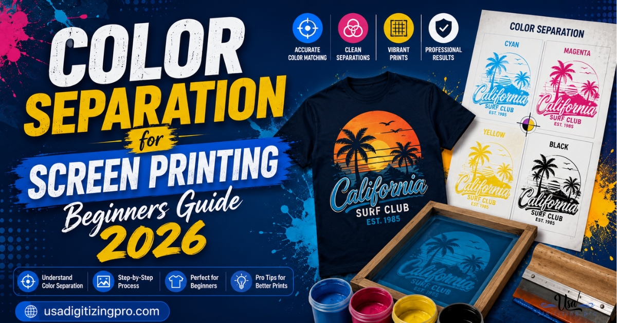 Color Separation for Screen Printing Beginners Guide 2026